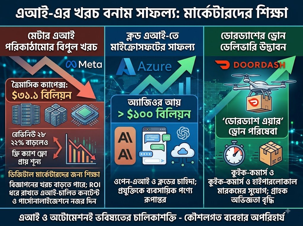 Read more about the article এআই-এর বিপুল খরচ বনাম ক্লডের সাফল্য: ডিজিটাল মার্কেটার ও ব্র্যান্ড স্ট্র্যাটেজিস্টদের জন্য বড় শিক্ষা